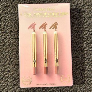 Charlotte Tilbury Iconic Mini Lip Cheat Trio NEW
